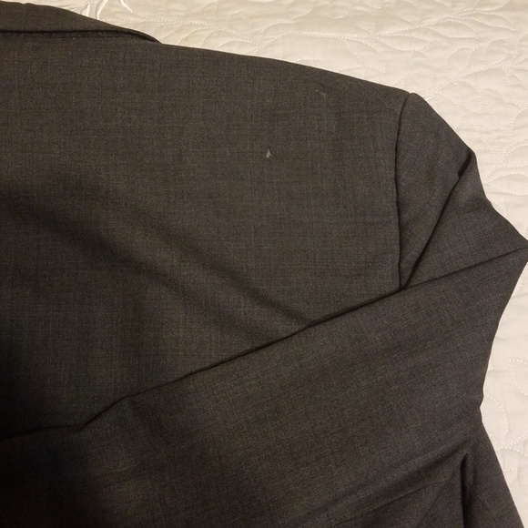 100% Wool Jos. A. Bank 43R Gray Blazer Suit Jacket - Picture 5 of 6